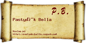 Pastyák Bella névjegykártya